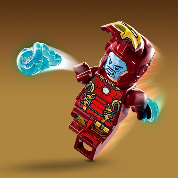 Конструктор LEGO Marvel Залізна людина і Залізний легіон проти солдата Гідри 135 деталей (76288)