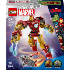 Конструктор LEGO Marvel Робот Залізної людини проти Альтрона 101 деталь (76307)