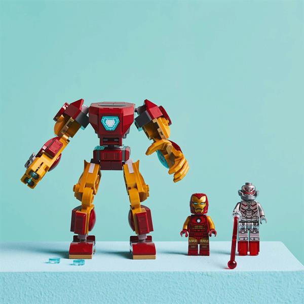 Конструктор LEGO Marvel Робот Залізної людини проти Альтрона 101 деталь (76307)