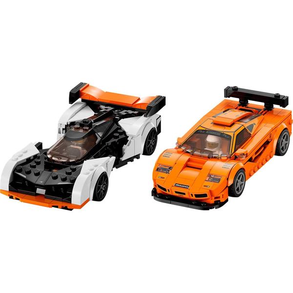 Конструктор LEGO Speed Champions McLaren Solus GT і McLaren F1 LM 581 деталь (76918)
