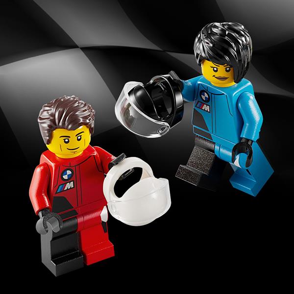 Конструктор LEGO Speed Champions Автомобілі для перегонів BMW M4 GT3 і BMW M Hybrid V8 676 деталей (76922)
