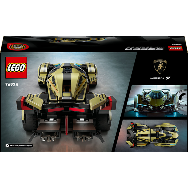 Конструктор LEGO Speed Champions Суперкар Lamborghini Lambo V12 Vision GT 230 деталей (76923)