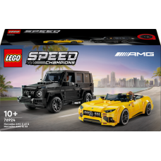 Конструктор LEGO Speed Champions Mercedes-AMG G 63 і Mercedes-AMG SL 63, 808 деталей (76924)