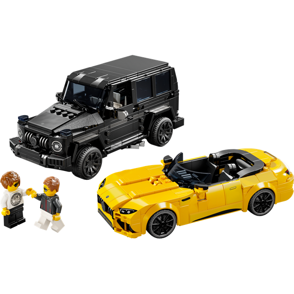 Конструктор LEGO Speed Champions Mercedes-AMG G 63 і Mercedes-AMG SL 63, 808 деталей (76924)