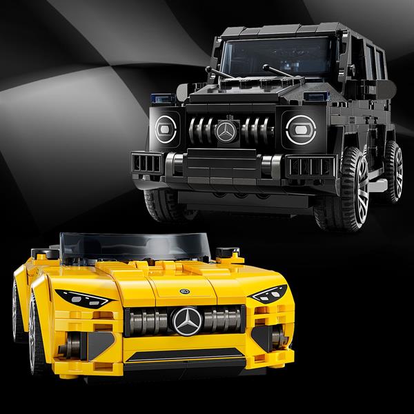 Конструктор LEGO Speed Champions Mercedes-AMG G 63 і Mercedes-AMG SL 63, 808 деталей (76924)
