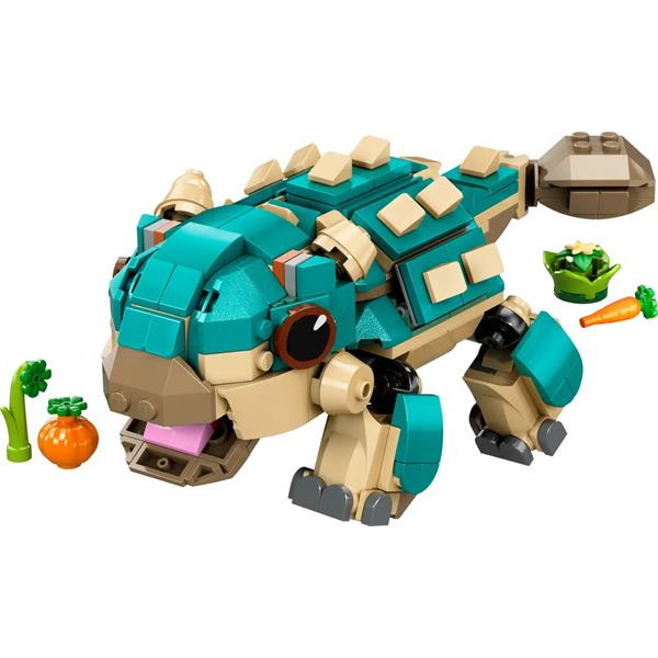 Конструктор LEGO Jurassic World Малюк Бампі Анкілозавр 358 деталей (76962)