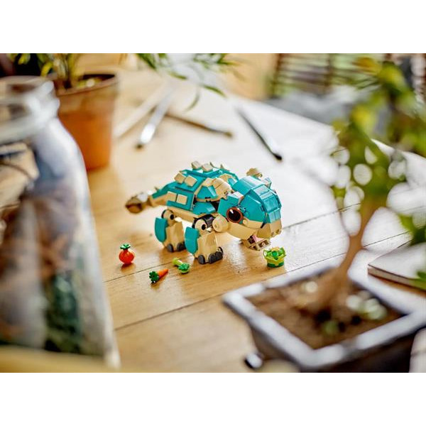 Конструктор LEGO Jurassic World Малюк Бампі Анкілозавр 358 деталей (76962)