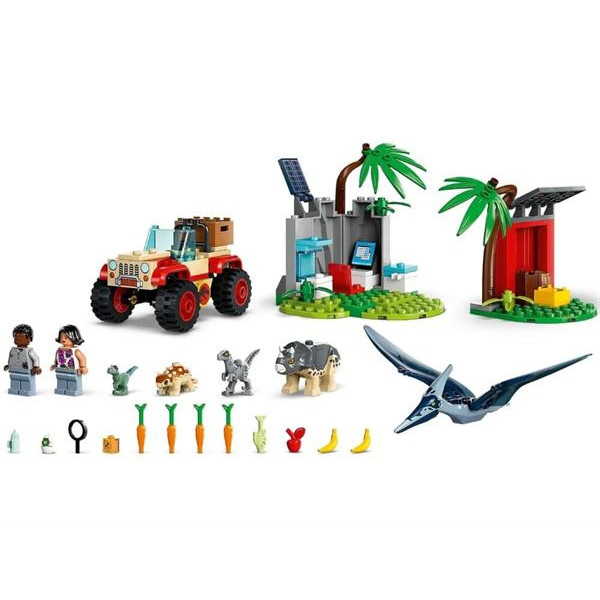 Конструктор LEGO Jurassic World Центр порятунку малюків динозаврів (76963)
