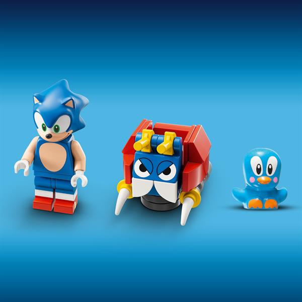 Конструктор LEGO Sonic the Hedgehog Змагання швидкісної сфери Соніка 292 деталі (76990)