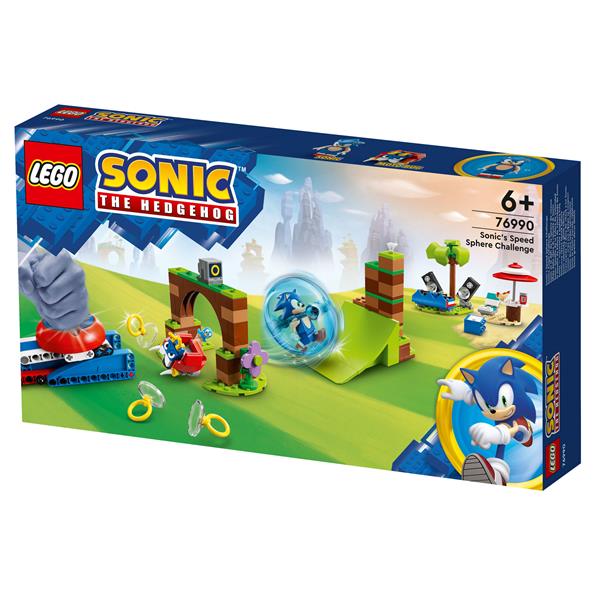 Конструктор LEGO Sonic the Hedgehog Змагання швидкісної сфери Соніка 292 деталі (76990)