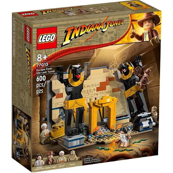 Конструктор LEGO Indiana Jones Втеча із загубленої гробниці 600 деталей (77013)