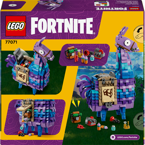 Конструктор LEGO Fortnite Supply Llama Іграшка з відеогри 691 деталь (77071)