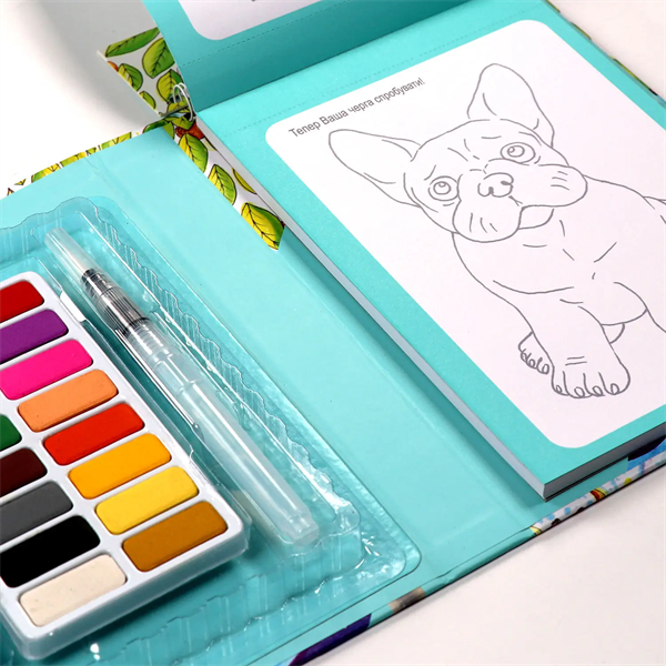 Набір для малювання I heart art Акварельні фантазії дорожній з акварельними фарбами (8002)