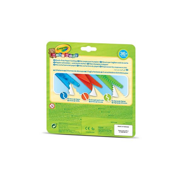 Набір ножиць Crayola Mini Kids 3 шт. (81-8119)