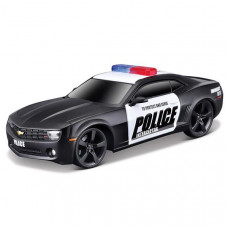 Автомодель Maisto Chevrolet Camaro SS RS Police зі світлом та звуками 1:24 (81236 black)