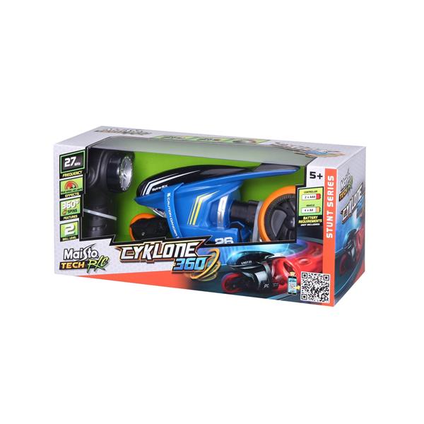 Мотоцикл на радіокеруванні Maisto Cyklone 360 синій (82066 blue)