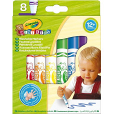 Набір фломастерів Crayola Mini Kids широка лінія 8 кольорів (8324)