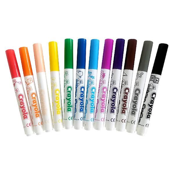 Набір фломастерів Crayola Mini Kids 12 кольорів (8325)