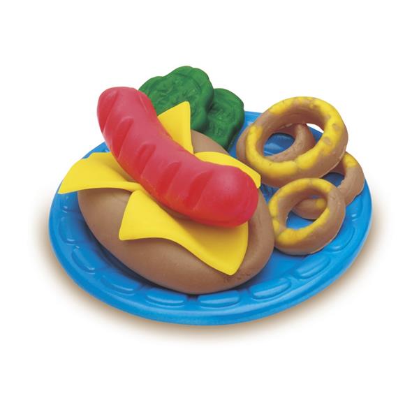 Набір із пластиліном Play-Doh Бургер барбекю (B5521)