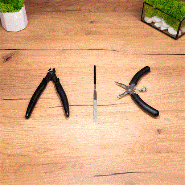 Набір інструментів для складання моделей Metal Time Pro Cutters Toolkit кусачки, плоскогубці та надфіль (CTRS-3)