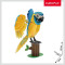 3D пазл Cubic Fun Зникаючі тварини Папуга Ара (DS1097h)