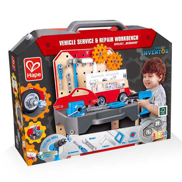 Іграшковий верстак Hape Автомайстерня (E3036)