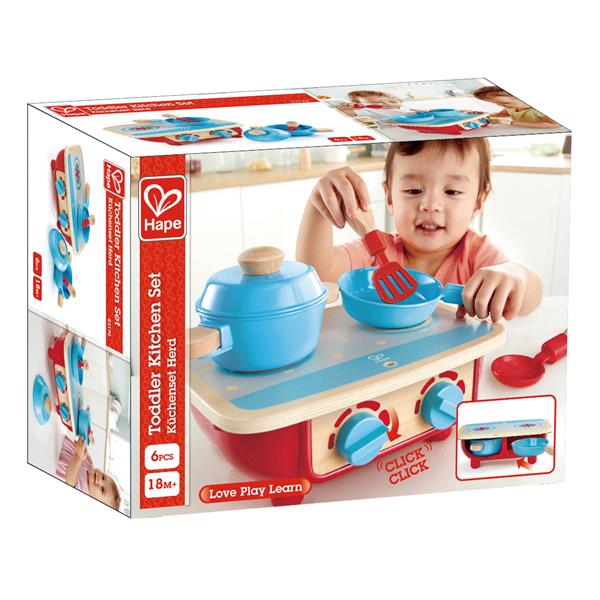 Дитяча плита Hape складна з посудом (E3170)