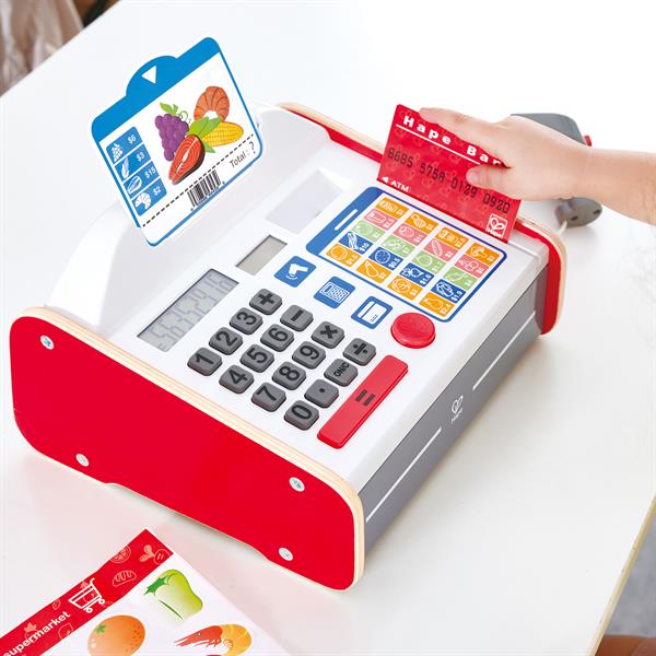 Ігровий набір Hape Касовий апарат (E3184)