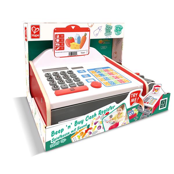 Ігровий набір Hape Касовий апарат (E3184)
