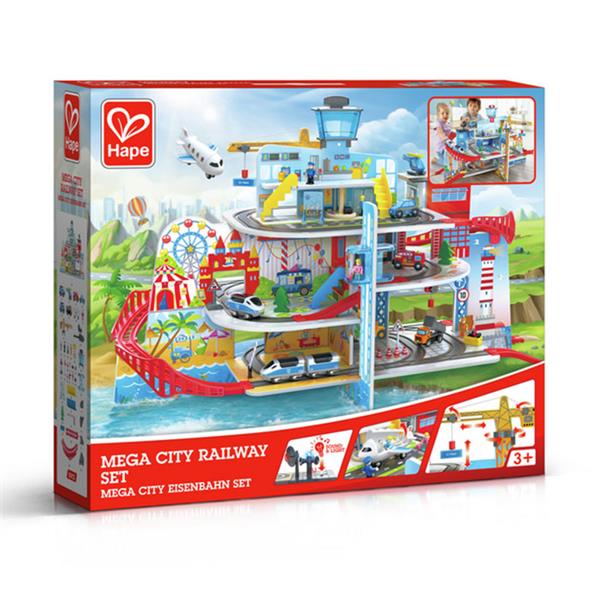 Іграшкова залізниця Hape Місто (E3768)