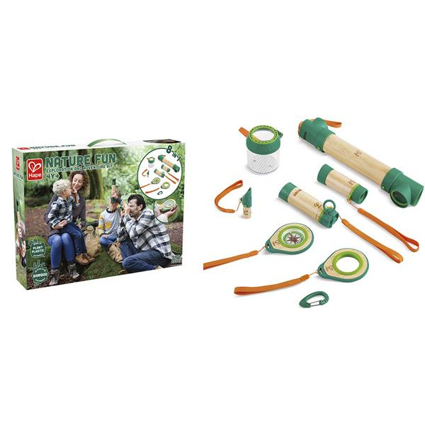 Набір натураліста Hape Nature Fun Дослідження та пригоди 8 в 1 (E5581)