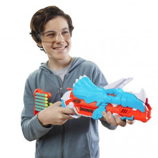 Бластер Nerf DinoSquad Тricera-Blast 12 патронів (F0803)