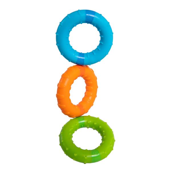 Тактильна іграшка Fat Brain Toys SillyRings Магнітні кільця 3 шт. (F269ML)