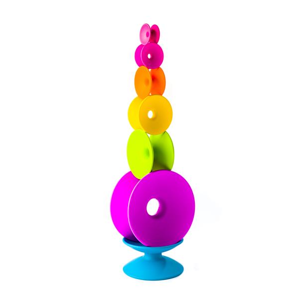 Пірамідка Fat Brain Toys Spoolz Кольорові котушки (FA181-1)