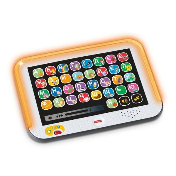 Інтерактивна іграшка Fisher-Price Smart Stages Іграшковий планшет укр. (FBR86)