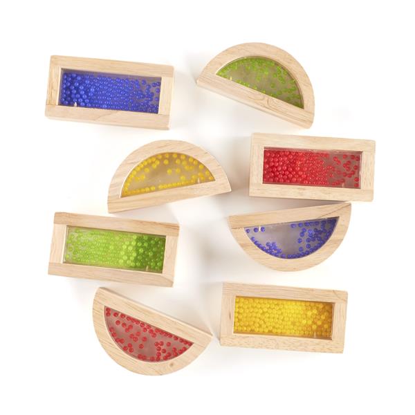 Кубики Guidecraft Block Play Намистини, 14 см, 8 шт. (G3012)