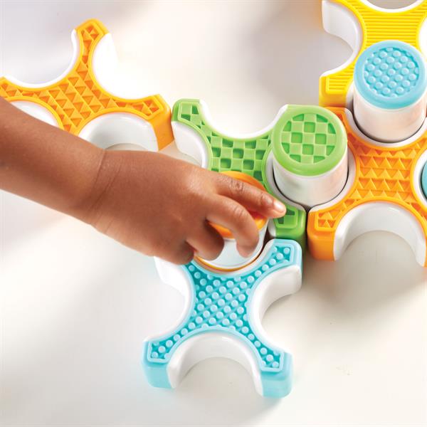 Магнітний конструктор Guidecraft Grippies Stackers, 16 деталей (G8313)