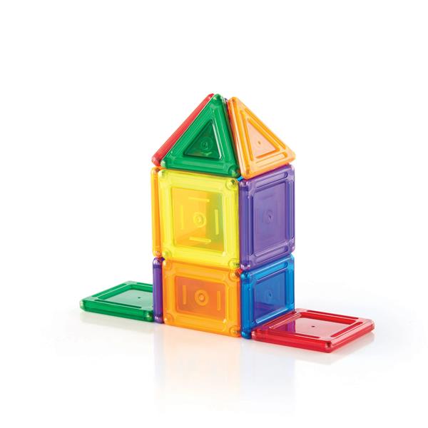 Магнітний конструктор Guidecraft PowerClix Solids, 24 деталі (G9420)
