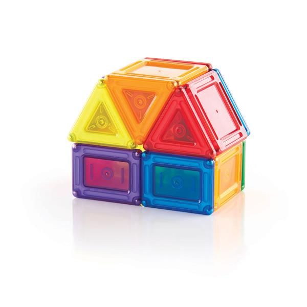 Магнітний конструктор Guidecraft PowerClix Solids, 24 деталі (G9420)