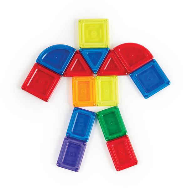 Магнітний конструктор Guidecraft PowerClix Solids, 24 деталі (G9420)