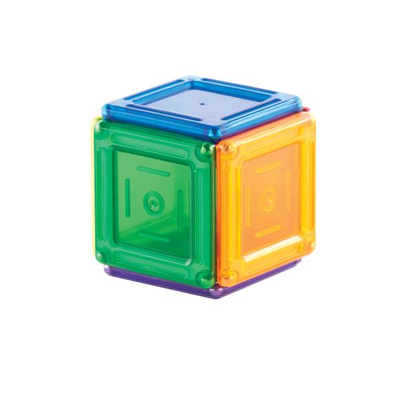 Магнітний конструктор Guidecraft PowerClix Solids, 24 деталі (G9420)
