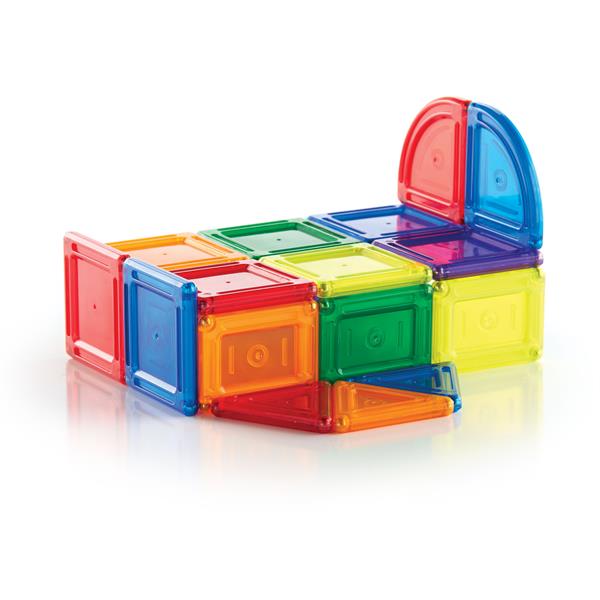 Магнітний конструктор Guidecraft PowerClix Solids, 24 деталі (G9420)