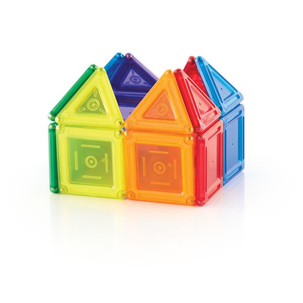 Магнітний конструктор Guidecraft PowerClix Solids, 24 деталі (G9420)