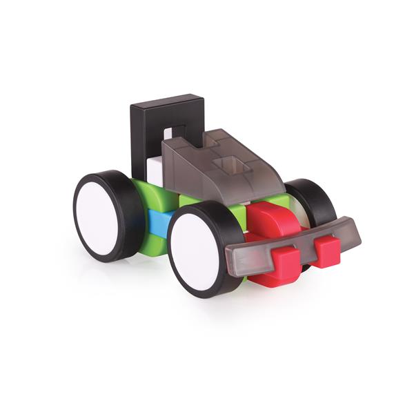 Конструктор Guidecraft IO Blocks Гоночні машини з доповненою 3d реальністю, 48 деталей (G9607)