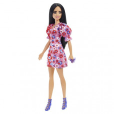 Лялька Barbie Модниця в рожевій квітчастій сукні 29 см (HBV11)