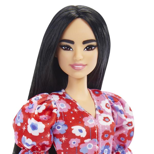 Лялька Barbie Модниця в рожевій квітчастій сукні 29 см (HBV11)
