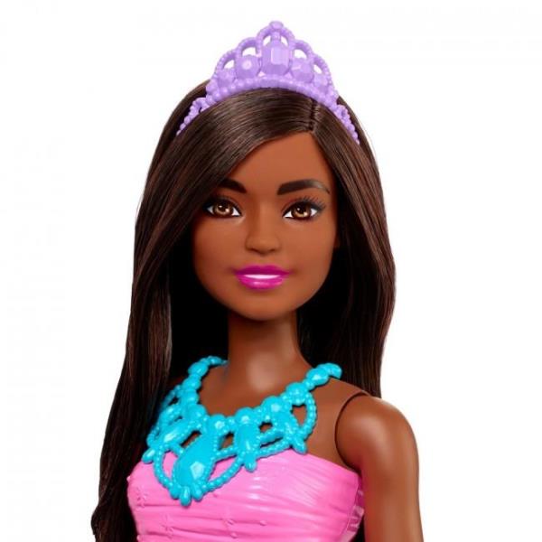 Лялька Barbie Дрімтопія Чарівна принцеса темна шатенка у фіолетовій спідниці (HGR00-HGR02)