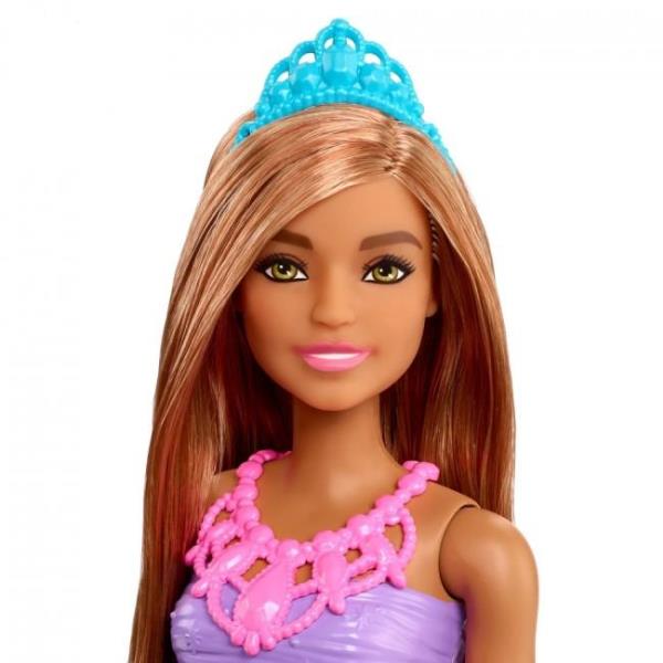 Лялька Barbie Дрімтопія Чарівна принцеса світла шатенка у блакитній спідниці (HGR00-HGR03)