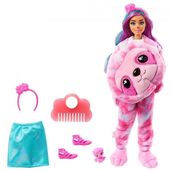 Лялька Barbie Cutie Reveal Милий лінивець 29 см (HJL59)