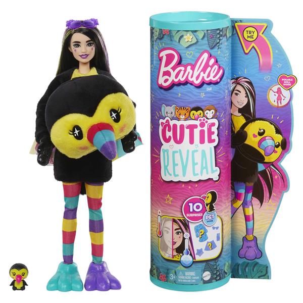 Лялька Barbie Cutie Reveal Друзі з джунглів Тукан (HKR00)